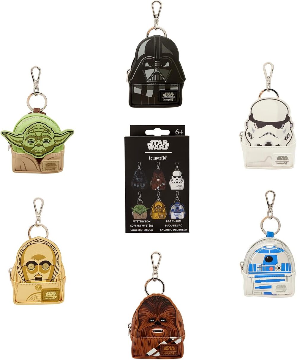 Loungefly Star Wars Mystery Mini Backpack Keychain Charm Collectible NWT